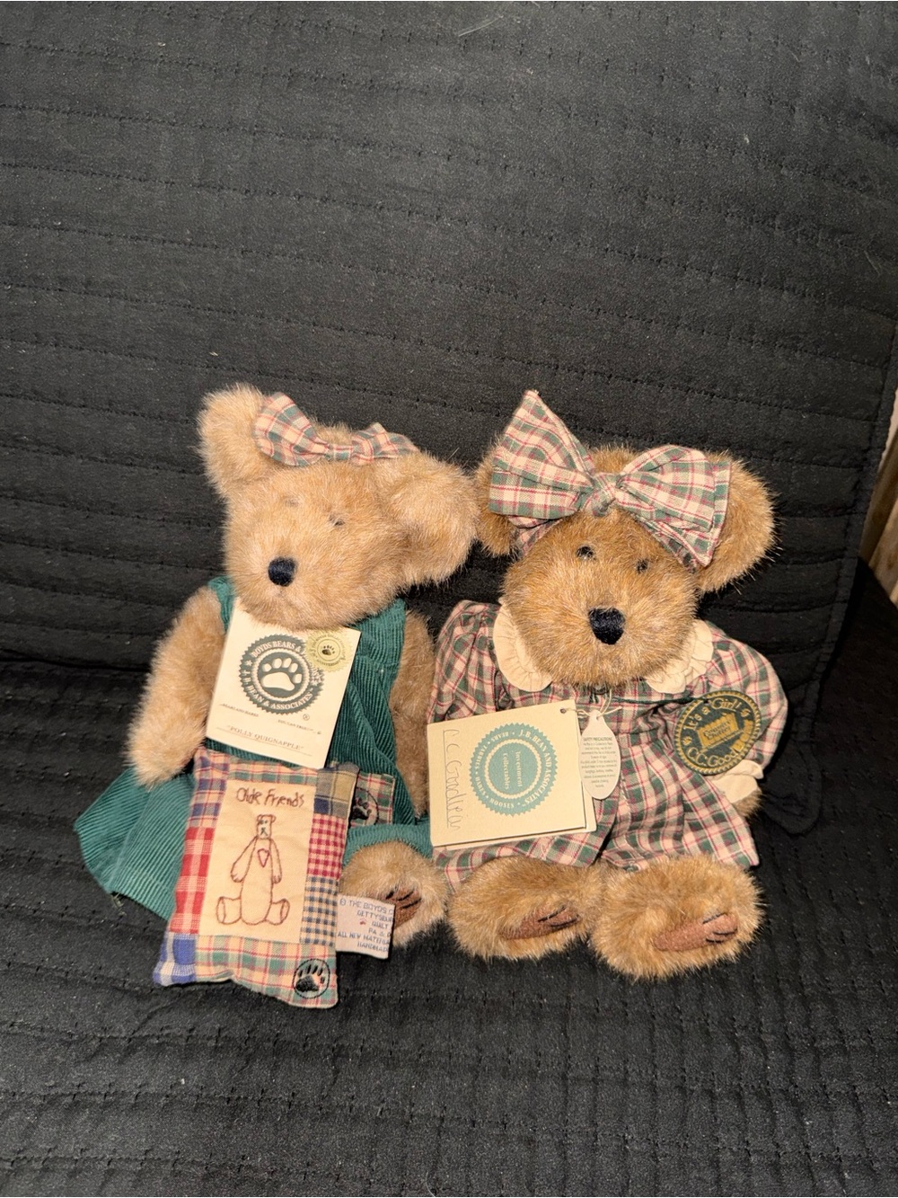C.C. Goodbear & Polly Quignapple Boyds Bears Collectibles